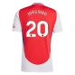 Prima Maglia Jorginho Arsenal 2024/2025